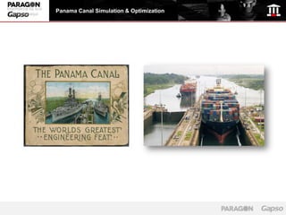 logomarca da sua
  empresa aqui
                   Panama Canal Simulation & Optimization
 