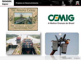 logomarca da sua
  empresa aqui
                   Projetos em Desenvolvimento
 