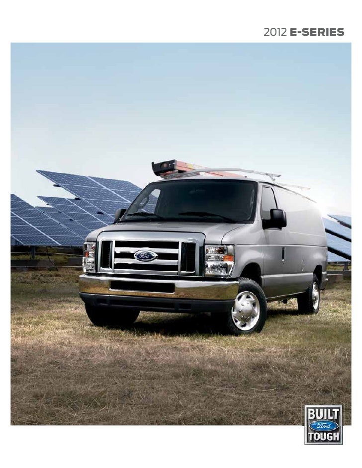 2012 ford econoline van