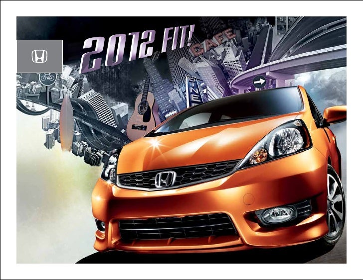 12 Honda Fit Brochure 12 Honda Fit Brochure
