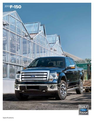 2013
F-150
Specifications
 