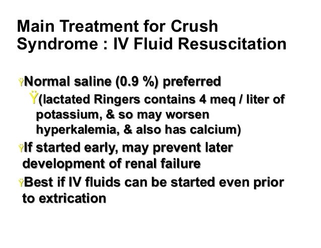 GEMC- Crush Injury and Crush Syndrome- Resident Training