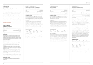 Annex A




Annex A                                                              Number of internal security
                                                                     officers and police per 100,000 people
                                                                                                                                        Number of homicides
                                                                                                                                        per 100,000 people
                                                                                                                                                                                                            Number of jailed
                                                                                                                                                                                                            population per 100,000 people
GPI INDICATOR SOURCES, DEFINITIONS
AND SCORING CRITERIA                                                 Weight (1 to 5)                                                3   Weight (1 to 5)                                                4    Weight (1 to 5)                                                  3
                                                                     Type                                               Quantitative    Type                                                 Quantitative   Type                                               Quantitative
                                                                     Main source                                 12th UNODC Survey      Main source                                12th UNODC Survey        Main source                            International Centre for
The information below details the sources, definitions and
scoring criteria of the 23 indicators that form the Global           Year                                 2004-09, depending upon       Year                                 2004-10, depending upon                                          Prison Studies, World Prison
Peace Index. All scores for each indicator are “banded”,                                                           data availability                                                  data availability                                       Population List (9th edition)
either on a scale of 1-5 (for qualitative indicators) or 1-9                                                                                                                                                Year                                 2002-11, depending upon
                                                                     Alternate source                                                   Alternate source
(for quantitative data). However, those in the latter group                                                                                                                                                                                               data availability
have then been converted to a 1-5 scale for comparability            Economist Intelligence Unit. Where data is not provided,           Economist Intelligence Unit. Where data is not provided, the
when compiling the final index. Where there are gaps                 the Economist Intelligence Unit’s analysts have filled them        EIU’s analysts have filled them based on likely scores from         Definition
in data, the Economist Intelligence Unit’s analysts have             based on likely scores from the set bands of the actual data.      the set bands of the actual data.                                   Figures are from the International Centre for Prison
estimated scores. The latest available data are always used.                                                                                                                                                Studies, and are compiled from a variety of sources. In
                                                                     Definition                                                         Definition
                                                                                                                                                                                                            almost all cases the original source is the national prison
                                                                     This indicator comes from the United Nations Survey                Intentional homicide refers to death deliberately inﬂicted
                                                                                                                                                                                                            administration of the country concerned, or else the
INTERNAL PEACE: 60%                                                  of Crime Trends and Operations of Criminal Justice                 on a person by another person, including infanticide. The
                                                                                                                                                                                                            Ministry responsible for the prison administration. Prison
                                                                     Systems (UN-CTS), and refers to the civil police force.            figures refer to the total number of penal code offences
                                                                                                                                                                                                            population rates per 100,000 of the national population are
                                                                     Police Personnel means personnel in public agencies whose          or their equivalent, but excluding minor road traffic and
                                                                                                                                                                                                            based on estimates of the national population.
                                                                     principal functions are the prevention, detection and              other petty offences, brought to the attention of the police
LEVEL OF PERCEIVED
                                                                     investigation of crime and the apprehension of alleged             or other law enforcement agencies and recorded by one of                In order to compare prison population rates, and
CRIMINALITY in society
                                                                     offenders. It is distinct from national guards or local militia.   those agencies.                                                     to estimate the number of persons held in prison in the
Weight (1 to 5)                                                  3                                                                                                                                          countries for which information is not available, median
Type                                               Qualitative                                                                                                                                              rates have been used by the International Center for Prison
                                                                     Scoring criteria                                                   Scoring criteria
                                                                                                                                                                                                            Studies to minimise the effect of countries with rates that
Main source                       Economist Intelligence Unit         1            2           3             4           5               1            2           3            4              5
                                                                                                                                                                                                            are untypically high or low. Indeed, comparability can be
                                                                      0 - 199.8    199.9 -      399.9 -      599.9 -      > 799.9        0 - 1.99     2 - 5.99    6 - 9.99      10 - 19.99     > 20
Year                                                    2011-12                                                                                                                                             compromised by different practice in different countries,
                                                                                   399.8        599.8        799.8
                                                                                                                                                                                                            for example with regard to pre-trial detainees and juveniles,
                                                                                                                                        Additional notes
                                                                     Additional notes                                                                                                                       but also psychiatrically ill offenders and offenders being
Definition                                                                                                                              This year’s GPI smoothes data for Burkina Faso, Cambodia,
                                                                     For Jordan, data for “paramilitary under the command                                                                                   detained for treatment for alcoholism and drug addiction.
Assessment of the level of perceived criminality in society,                                                                            Cameroon, Cote d’Ivoire, Ethiopia, Ghana, Guinea, Kenya,
                                                                     of the Ministry of Interior” provided by the IISS Military                                                                             People held in custody are usually omitted from national
ranked from 1-5 (very low to very high) by the Economist                                                                                Sierra Leone, and Uganda. This was due to new and more
                                                                     Balance 2011 was used to estimate the total number of                                                                                  totals if they are not under the authority of the prison
Intelligence Unit’s Country Analysis team. Country analysts                                                                             reliable data becoming available. Smoothing the data over
                                                                     internal security and police officers.                                                                                                 administration.
are asked to assess this indicator on an annual basis, for the                                                                          a period of two to three years means that these countries’
period March to March.                                                                                                                  scores for this indicator do not move substantially in just
                                                                                                                                                                                                            Scoring criteria
                                                                                                                                        one year, which could lead to false assumptions being made
Scoring criteria                                                                                                                        about an improvement or deterioration in score.                      1            1.5        2             2.5          3
1=Very low: the majority of other citizens can be trusted.                                                                                                                                                   0 - 109.74   109.75 -    199.5         289.25 -     379.0 -
Very low levels of domestic security.                                                                                                                                                                                     199.4       -289.24       378.9        468.74

2= Low: an overall positive climate of trust with other                                                                                                                                                      3.5          4          4.5           5
citizens.                                                                                                                                                                                                    468.75 -     558.5 -     648.25 -      > 738
3=Moderate: reasonable degree of trust in other citizens.                                                                                                                                                    558.4        648.24      737.9

4= High: high levels of distrust in other citizens. High levels
                                                                                                                                                                                                            Additional notes
of domestic security.
                                                                                                                                                                                                            The data provided by World Prison Briefs are not annual
5= Very high: very high levels of distrust in other citizens -                                                                                                                                              averages but indicate the number of jailed population per
people are extremely cautious in their dealings with others.                                                                                                                                                100,000 inhabitants in a particular month during the year.
Large number of gated communities, high prevalence of                                                                                                                                                       The year and month may differ from country to country.
security guards.

 1            2           3            4            5
 Very         Low          Moderate     High        Very High
 Low

Additional notes
The weighting for this indicator has decreased this year
from 4 to 3.




110                                                                                                                                                                                                                                                                        111
 