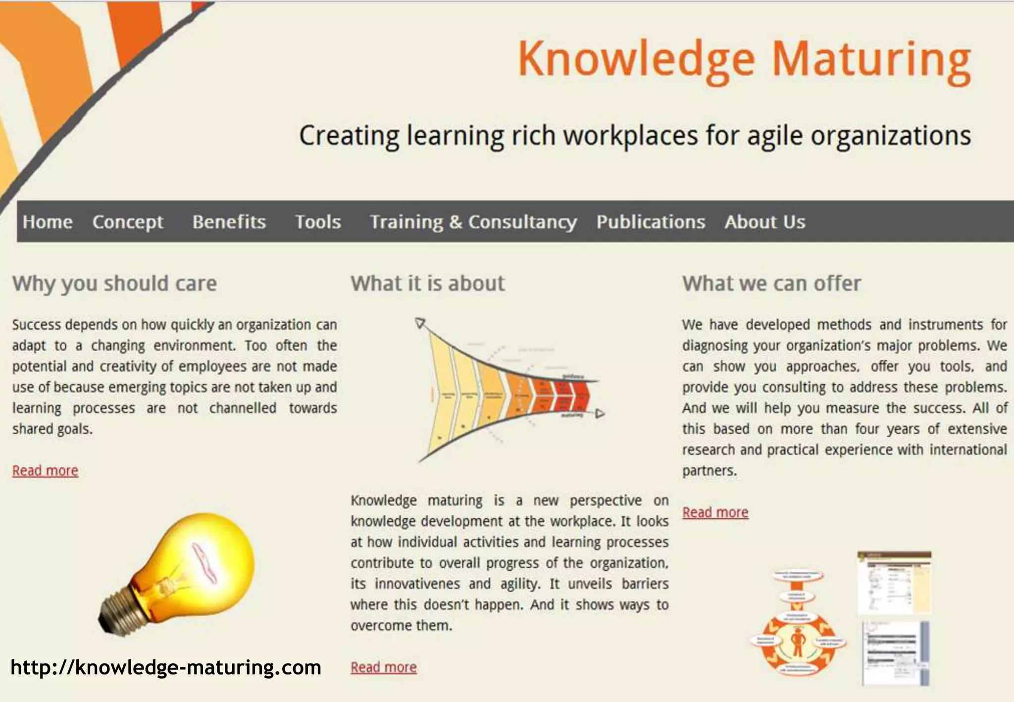 Conclusions


▪ Initial analytical model has remained stable, but we
  clarified several aspects
   • Gathered a lot of empirical evidence


▪ We have moved from pure analysis to guidance for
  interventions
   • But context matters!


▪ Now we move from science to practice
  as part of a European consulting network
  http://knowledge-maturing.com

                                                         12
                                                              12
 