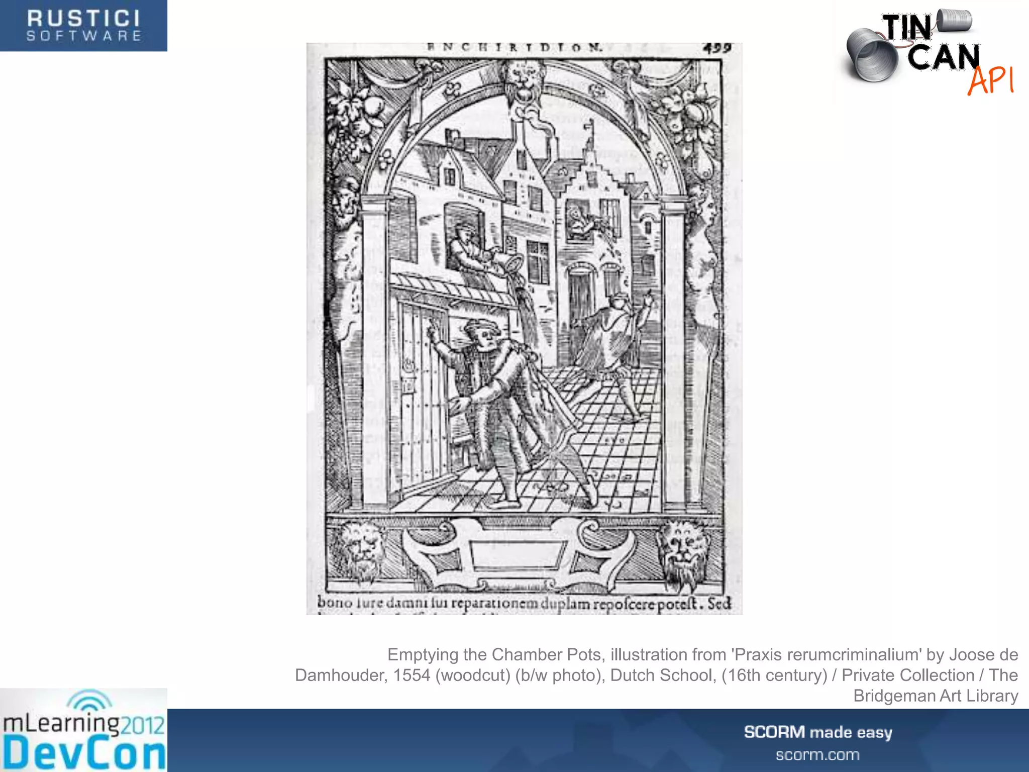 Emptying the Chamber Pots, illustration from 'Praxis rerumcriminalium' by Joose de
Damhouder, 1554 (woodcut) (b/w photo), Dutch School, (16th century) / Private Collection / The
                                                                       Bridgeman Art Library
 