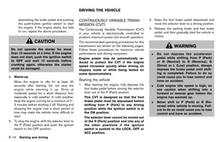 2012 MURANO OWNER'S MANUAL