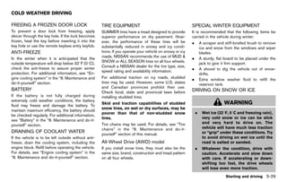 2012 MURANO OWNER'S MANUAL