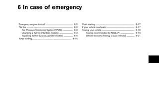 2012 MURANO OWNER'S MANUAL