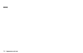 2012 MURANO OWNER'S MANUAL