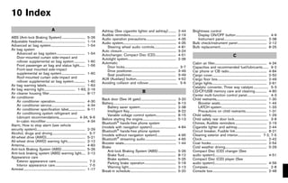 2012 MURANO OWNER'S MANUAL