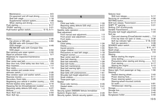 2012 MURANO OWNER'S MANUAL