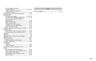 2012 MURANO OWNER'S MANUAL