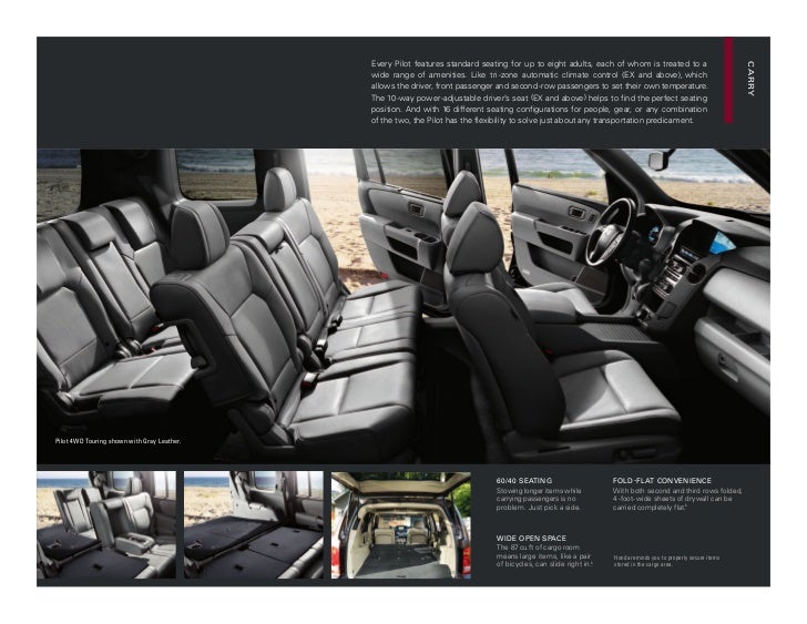 2012 Honda Pilot Brochure by Neil Huffman Honda Louisville ...