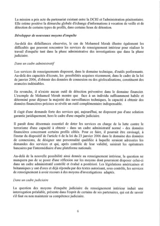 Rapport affaire Merah