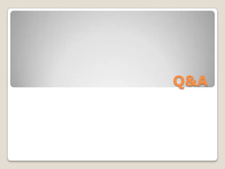 Q&A
 