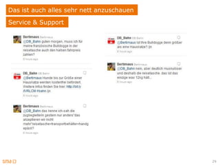 Das ist auch alles sehr nett anzuschauen
Service & Support




                                           29
 