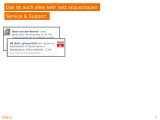 Das ist auch alles sehr nett anzuschauen
Service & Support




                                           32
 