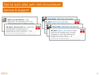 Das ist auch alles sehr nett anzuschauen
Service & Support




                                           36
 