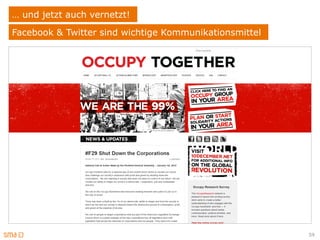 … und jetzt auch vernetzt!
Facebook & Twitter sind wichtige Kommunikationsmittel




                                                        59
 
