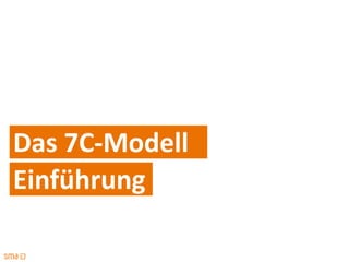 Das 7C-Modell
Einführung
 