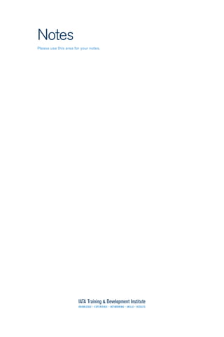 Notes
Please use this area for your notes.
 