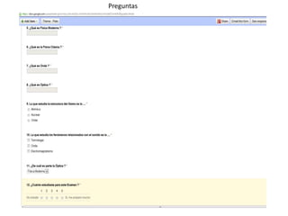 Preguntas
 