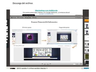 Descarga del archivo
 
