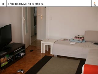 6
II   ENTERTAINMENT SPACES   24
 