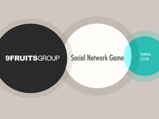 Contents
Social Network Game   @Life
 
