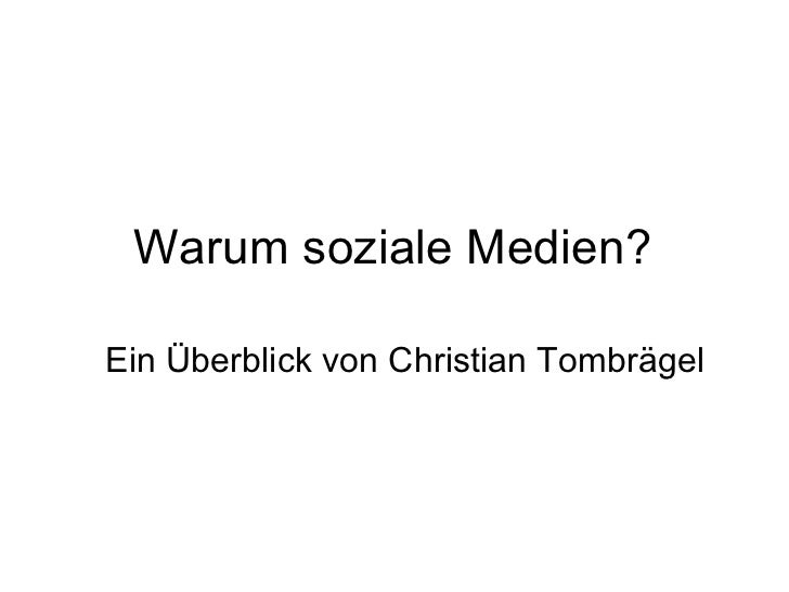 Was Sind Soziale Medien Vortrag Fur Die Ihk Oldenburg