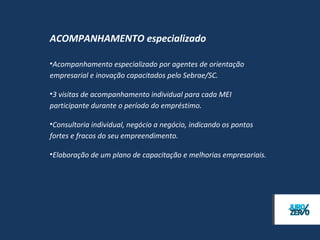 Contratação por MESORREGIÃO

1.   Oeste Catarinense      2.449 operações
2.   Vale do Itajaí         2.163 operações
3.   Norte Catarinense      1.441 operações
4.   Sul Catarinense        1.364 operações
5.   Grande Florianópolis   1.169 operações
6.   Serra Catarinense      916 operações
 