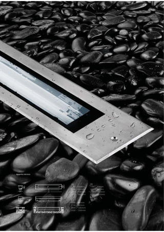 desenho técnico




                        (A)            (B)
                        14W - 562mm    14W - 704mm
                  (A)   21W - 860mm    21W - 997mm
                  (B)   28W - 1160mm   28W - 1300mm
                        35W - 1462mm   35W - 1600mm

                        (C)
                  (C)
                        14W - 680mm
                        21W - 980mm
                        28W - 1280mm
                        35W - 1584mm
 