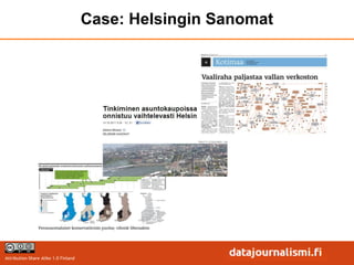 Case: Helsingin Sanomat




Attribution-Share Alike 1.0 Finland
 