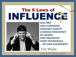 Tim Wade
www.TimWade.com
 