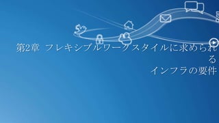 第2章 フレキシブルワークスタイルに求められ
                     る
               インフラの要件
 