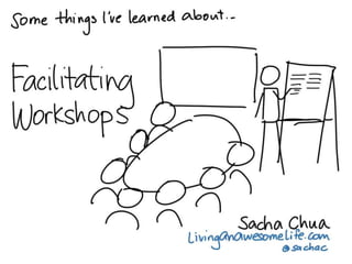 Some things I've learned about... Facilitating Workshops