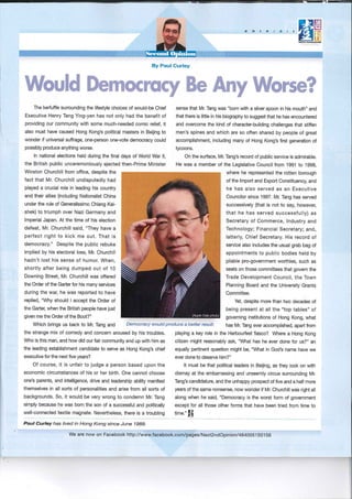 Would Democracy Be Any Worse?