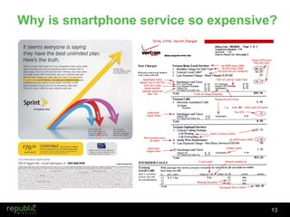 Why is smartphone service so expensive? 