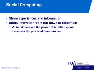 Out of Control: the bottom-up power of social computing