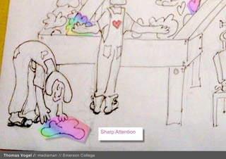 Sharp Attention
                                                                XXX
Thomas Vogel // mediaman // Emerson College
 