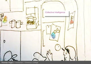 Collective Intelligence 




                                                                         XXX
Thomas Vogel // mediaman // Emerson College
 