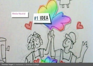Media Neutral
             




                                              XXX
Thomas Vogel // mediaman // Emerson College
 