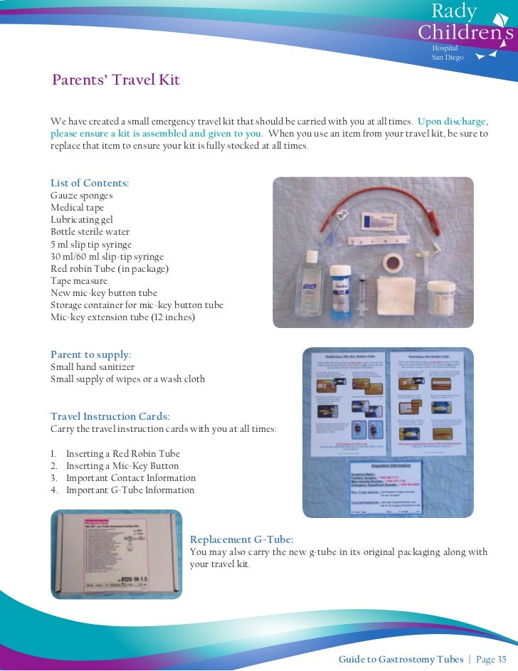 Guide to Gastrostomy Tubes