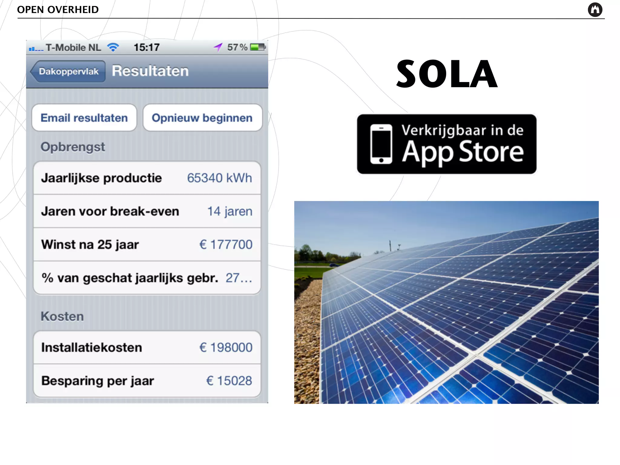 OPEN OVERHEID




                SOLA
 