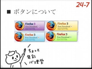  ボタンについて
 