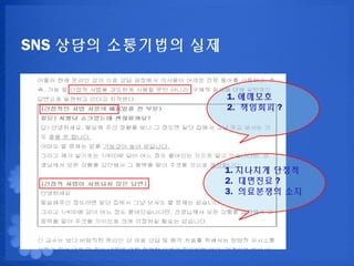 SNS ??? ????? ??


                   1. ????
                   2. ???? ?




                   1. ???? ???
                   2. ???? ?
                   3. ????? ??
 
