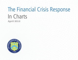 The Financial Crisis Response
In Charts
April 2012
 