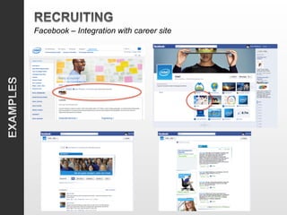 Facebook – Integration with career site
 