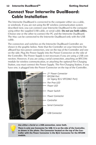 manual lousa interativa interwrite dual board | PDF