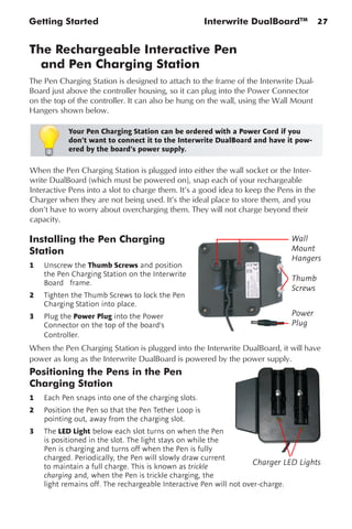 manual lousa interativa interwrite dual board | PDF